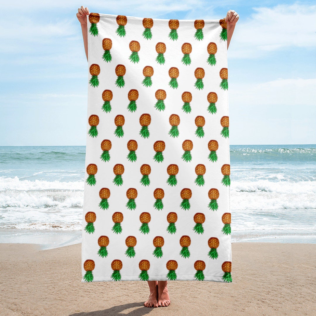 Upside Down Pineapple Towel Swinger Towel Secret Pineapple