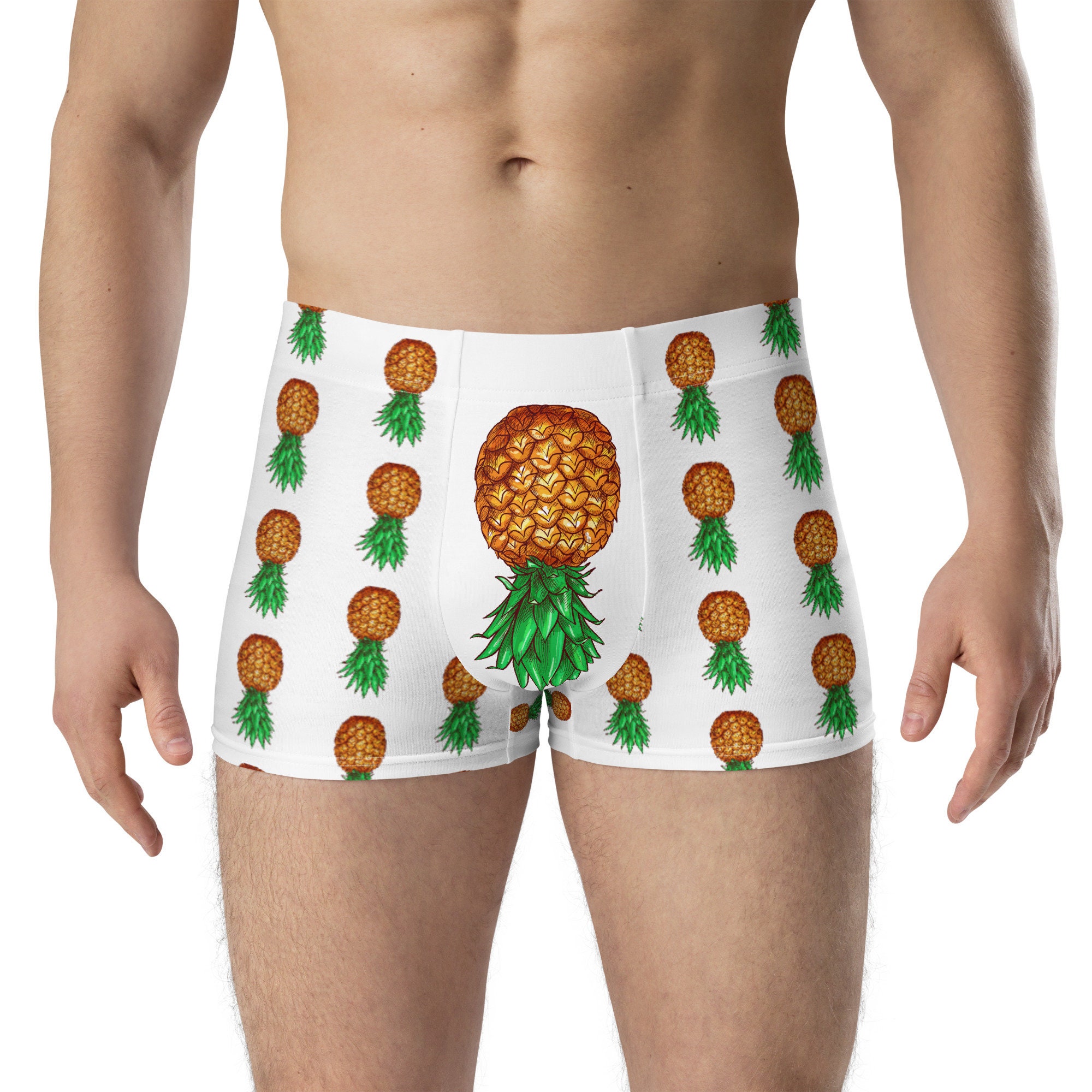 Swinger Boxer Briefs Upside Down Pineapple Underwear Secret image