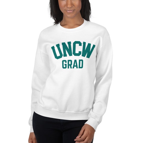 UNCW Grad Sweatshirt UNCW Seahawks Graduation Gift UNCW Apparel  