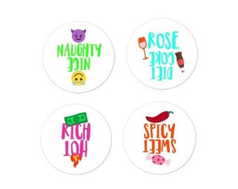 Tennis Spin Stickers, Tennis spin sticker pack, Tennis Racket Sticker, Tennis Gift, Gift for Tennis Player, Tennis Butt Sticker
