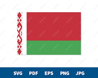 Flag of Belarus | svg - pdf - eps - png - jpg