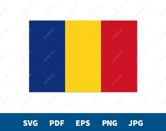 Flag of Romania | svg - pdf - eps - png - jpg