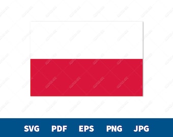 Flag of Poland | svg - pdf - eps - png - jpg