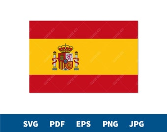 Flag of Spain | svg - pdf - eps - png - jpg