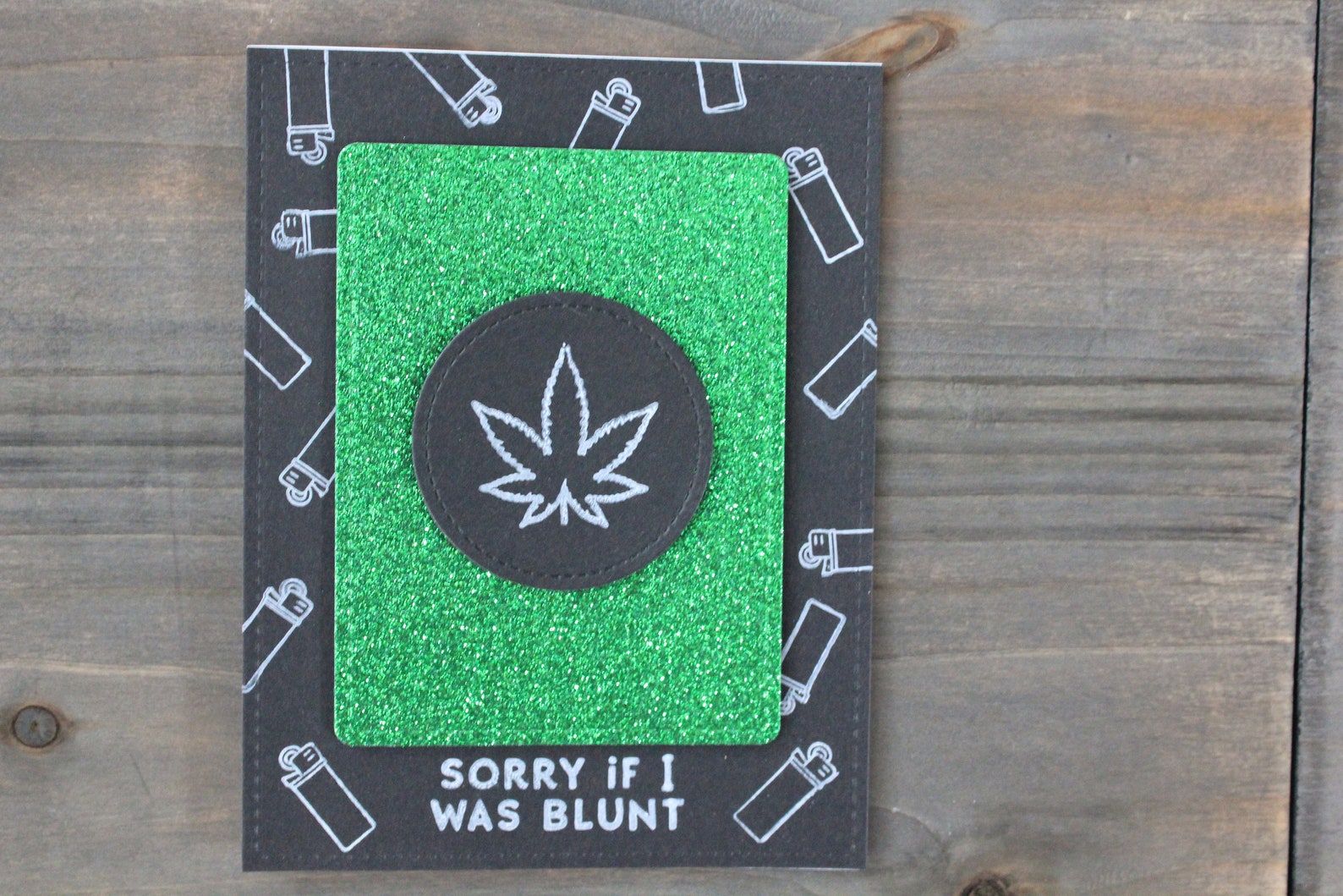 Smoke Weed Funny Greeting Card Friends Joke Apology Etsy UK