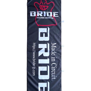 Bride HOLDING MONSTER JDM Nobori Flag High Premium Quality