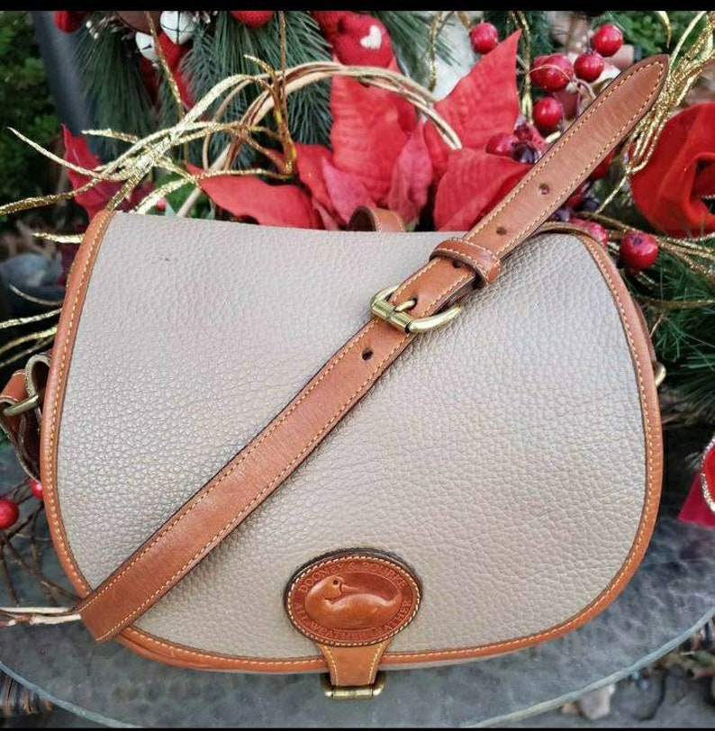 dooney and bourke saddle bolsa vintage