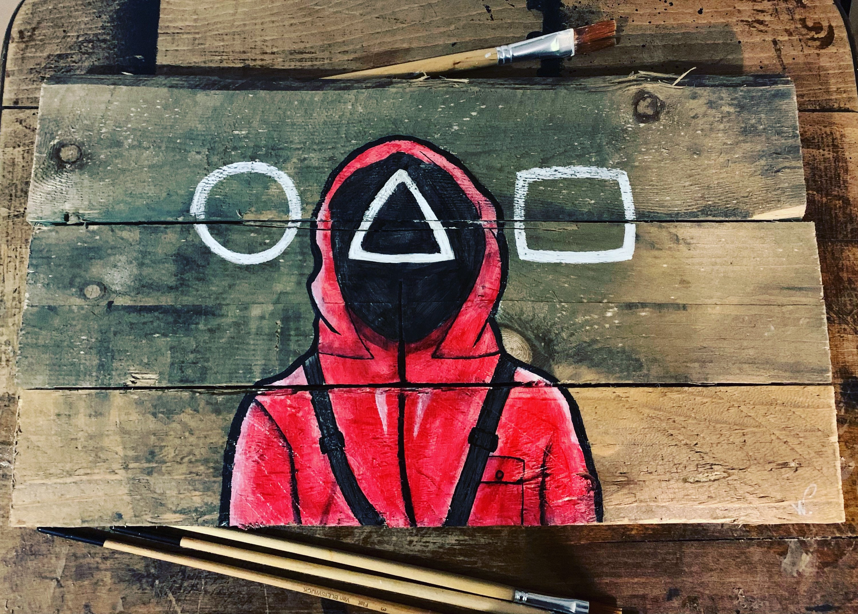 Cadre Deco Jeu de Calamar