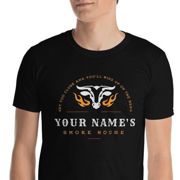 Custom Smoker Bbq Shirt Etsy