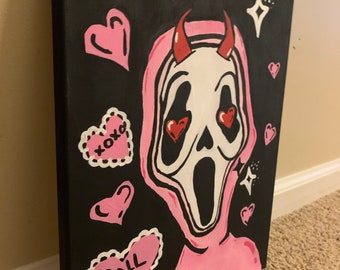 The Scream Painting in Frame - Etsy