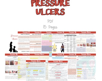 Pressure Ulcers Study Guide