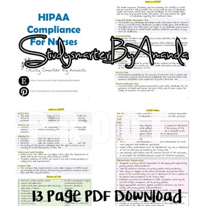 HIPAA Compliance For Nurses
