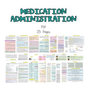 Medication Administration Nursing Notes