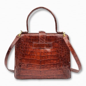 Authentic Chic Alligator Handbag Perfect Gift for Wife, Valentine&#39;s Gift, Birthday Gift