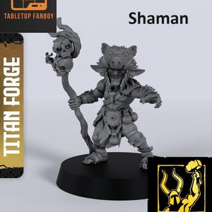 Goblin NPC Monster (5 Variants)  Miniature 28mm or 32mm Scale by Titan Forge