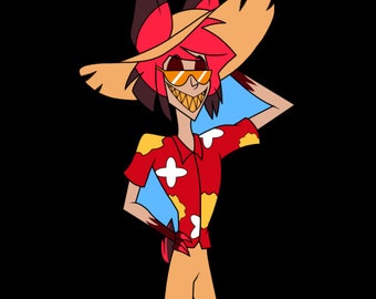 Beach Alastor Pin