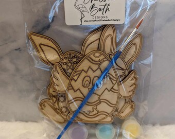 Bunnies and Friends Easter Eggs DIY Paint Kit - 3 packs