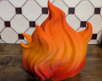 Sacred Flame Dice Vault - 3d Printed