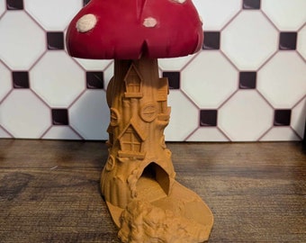Mushroom Tiny Dice Tower