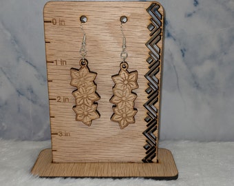 Poinsetta - Dangle Earrings