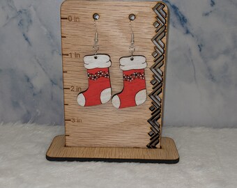 Stocking - Dangle Earrings