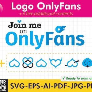 Logo ONLYFANS (new) + 6 additional content offered - Adult Industry Onlyfans Ideas | Onlyfans Content | Twitch Camgirl Snapchat Fansly Ideas