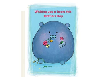 colorful mothers day greeting cards, Blank Cards with Envelopes