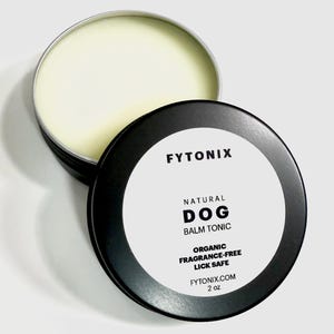 Organic Dog Balm Lick-Safe dog cream natural dog ointment fragrance-free dog skin care dog skincare dog moisturizer paw balm pet care balm