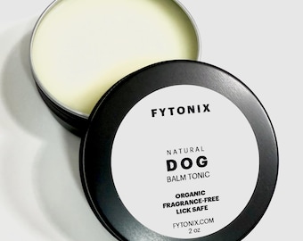Organic Dog Balm Cream Lick-Safe Paw and Body Moisturizer Treatment