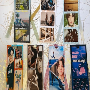防弾少年団(BTS) - BTS SUGA ユンギ ブックマーク Bts Suga Book Mark - Etsy