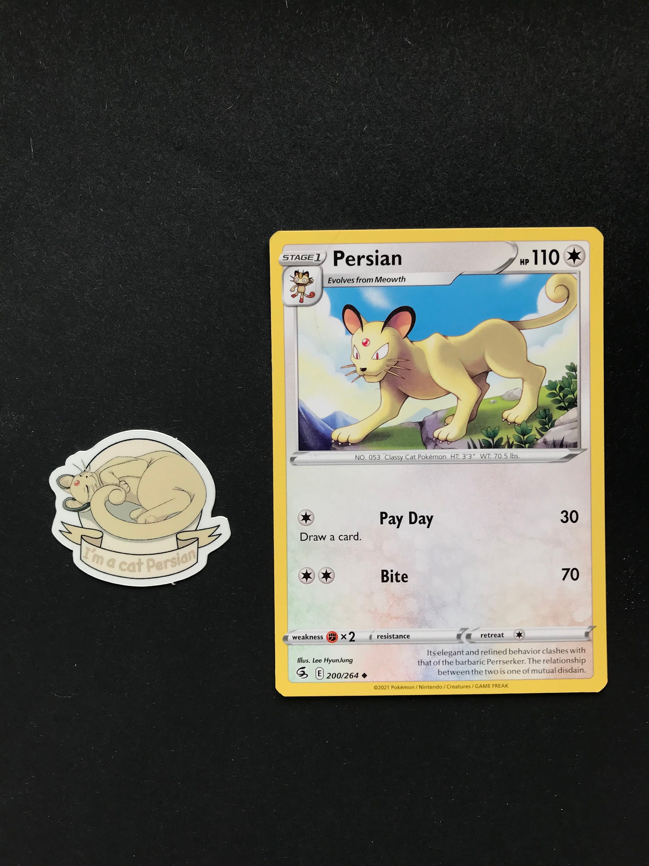 Charmander, Persian, Bayleef, Axew Sticker - Etsy