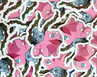 Water Bulbasaur sticker