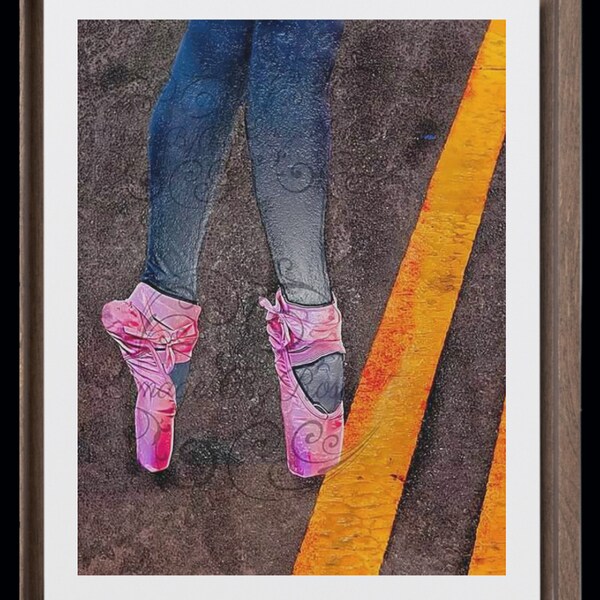 Ballet Pointe Shoes - Etsy