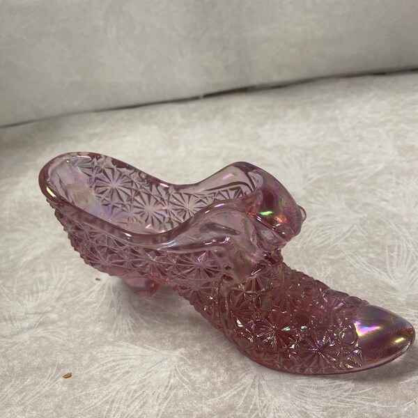 Fenton Glass Slipper Etsy