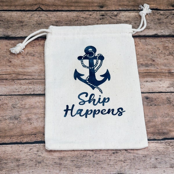 Ship Happens Hangover Kit / Cruise Hangover Kit / Nautical Hangover Kit / Bachelorette Party