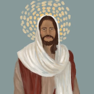 Portrait of Jesus Christ LDS Art