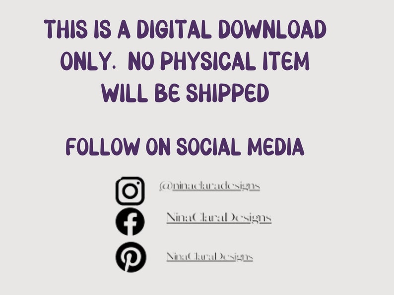 Composition Notebook Cover Printable Book Cover Bundle Custom