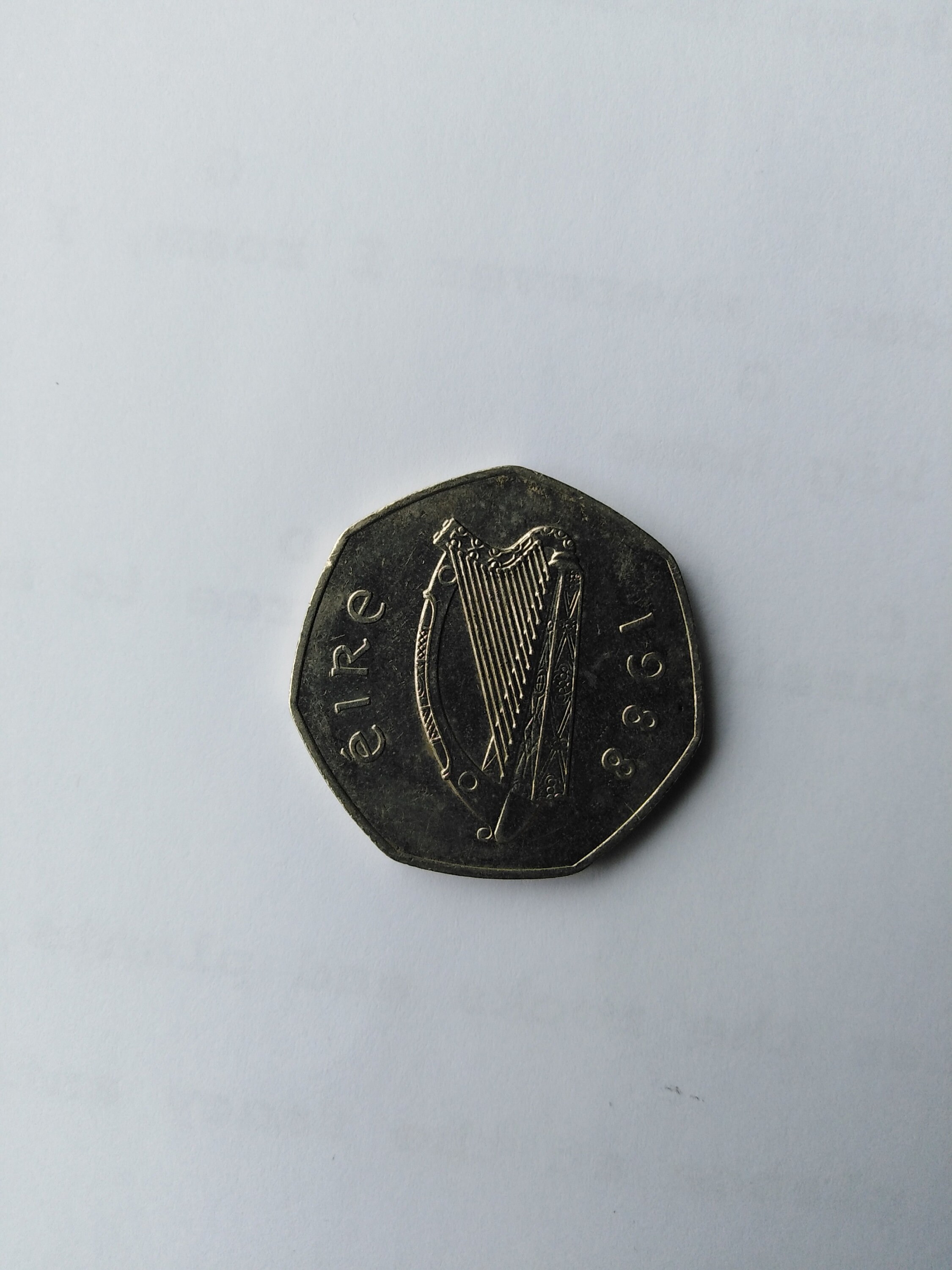 Irish 50 pence DUBLIN MILLENIUM COIN Etsy