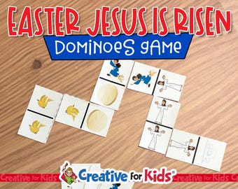 Easter Jesus Resurrection Bible Games: Sunday School Printables (Digital Download