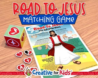 Evangelio del Camino de Salvación (Imprimible): Lección bíblica para la escuela dominical