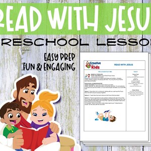 Bible Verse Coloring Pages & Sunday School Crafts for Preschool Kids - Digital Download Christian Lessons Teach Children To Read With Jesus