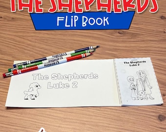 Libro de cuentos de la Natividad: Dibujos para colorear de Navidad para niños (Descarga digital)