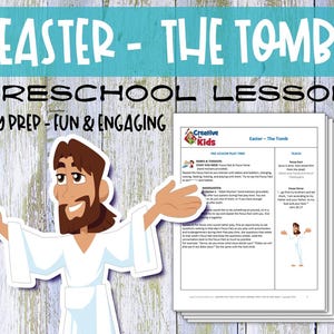 Easter Bible Story Printables for Preschool: Holy Week Activities (3 ...
