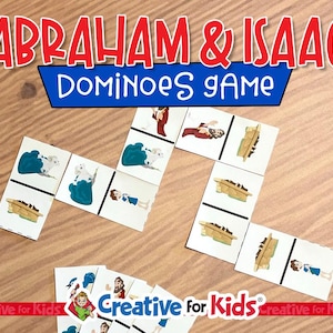 Abraham And Isaac Bible Games for Kids Printables | Sunday School Activities | Christian Homeschool Resources | Digital Download