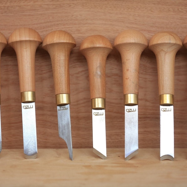Handmade Palm Micro Chisel Set, Woodworker gift, Christmas Gift
