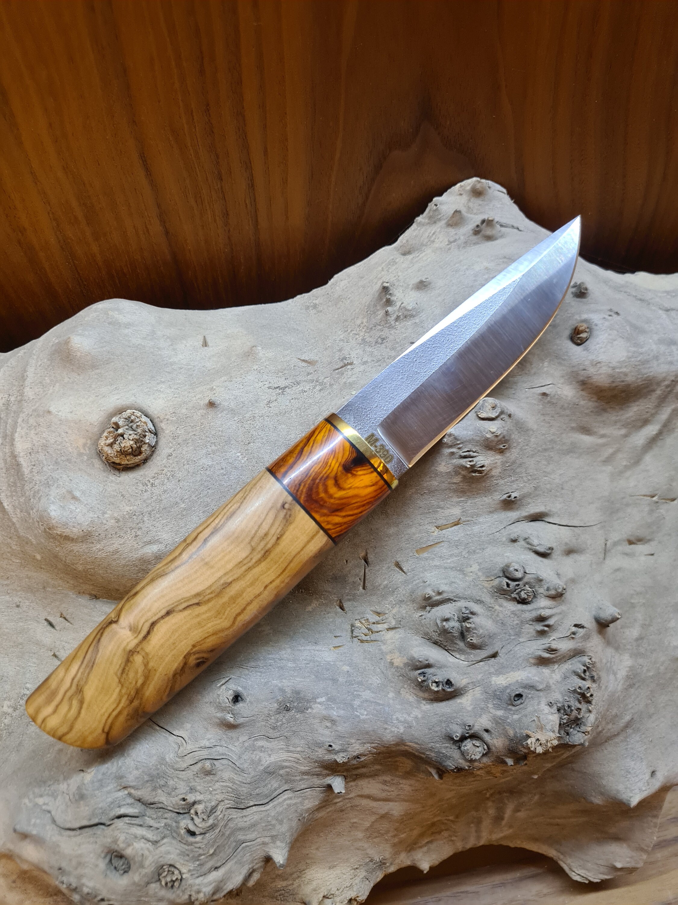 Handmade M390 Hunting Knife Oz114 Etsy