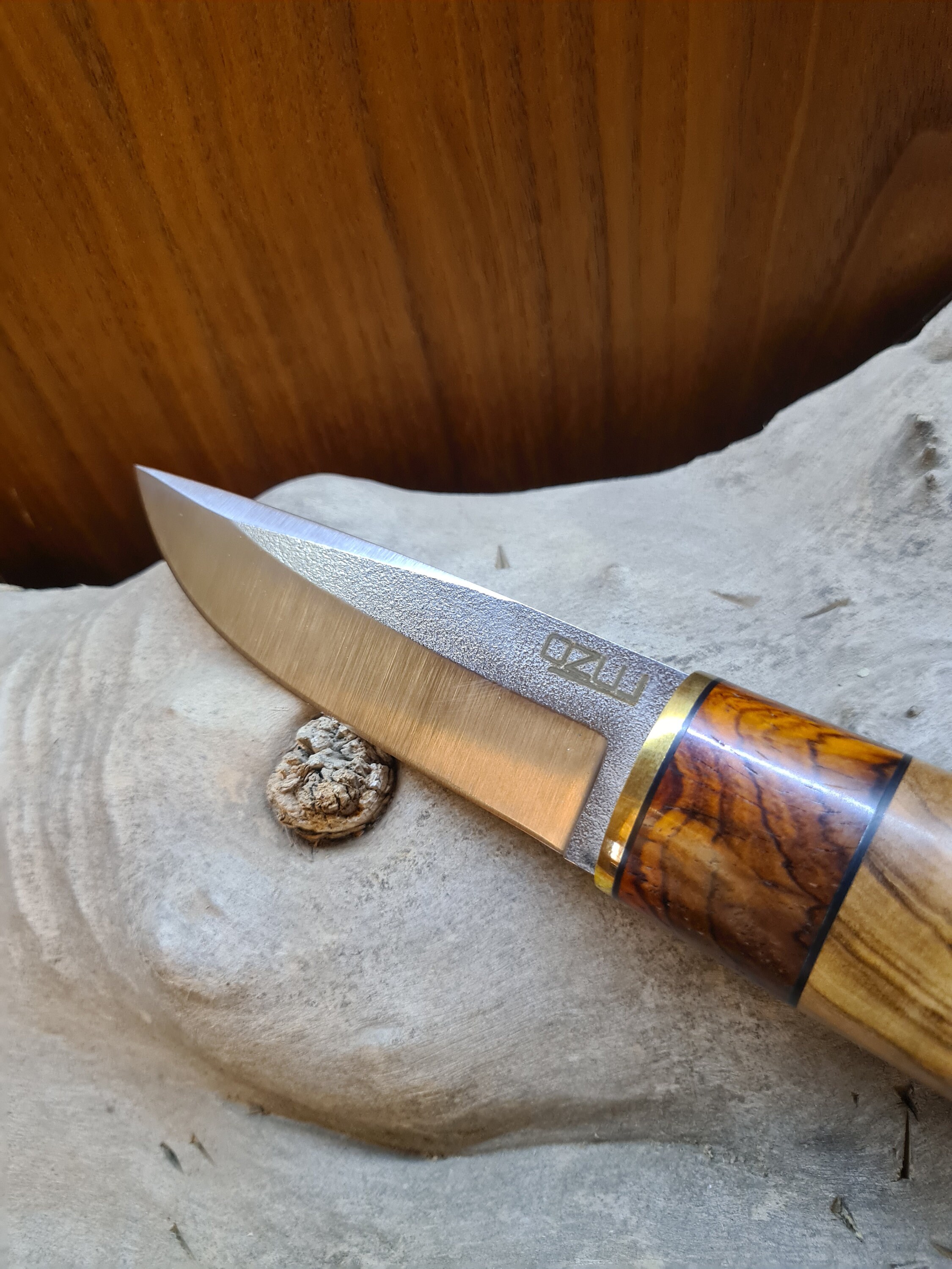 Handmade M390 Hunting Knife Oz114 Etsy