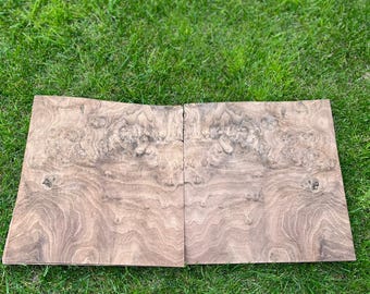 Walnut Burl veneer, 11 pieces, Wood lover gift, Christmas Gift