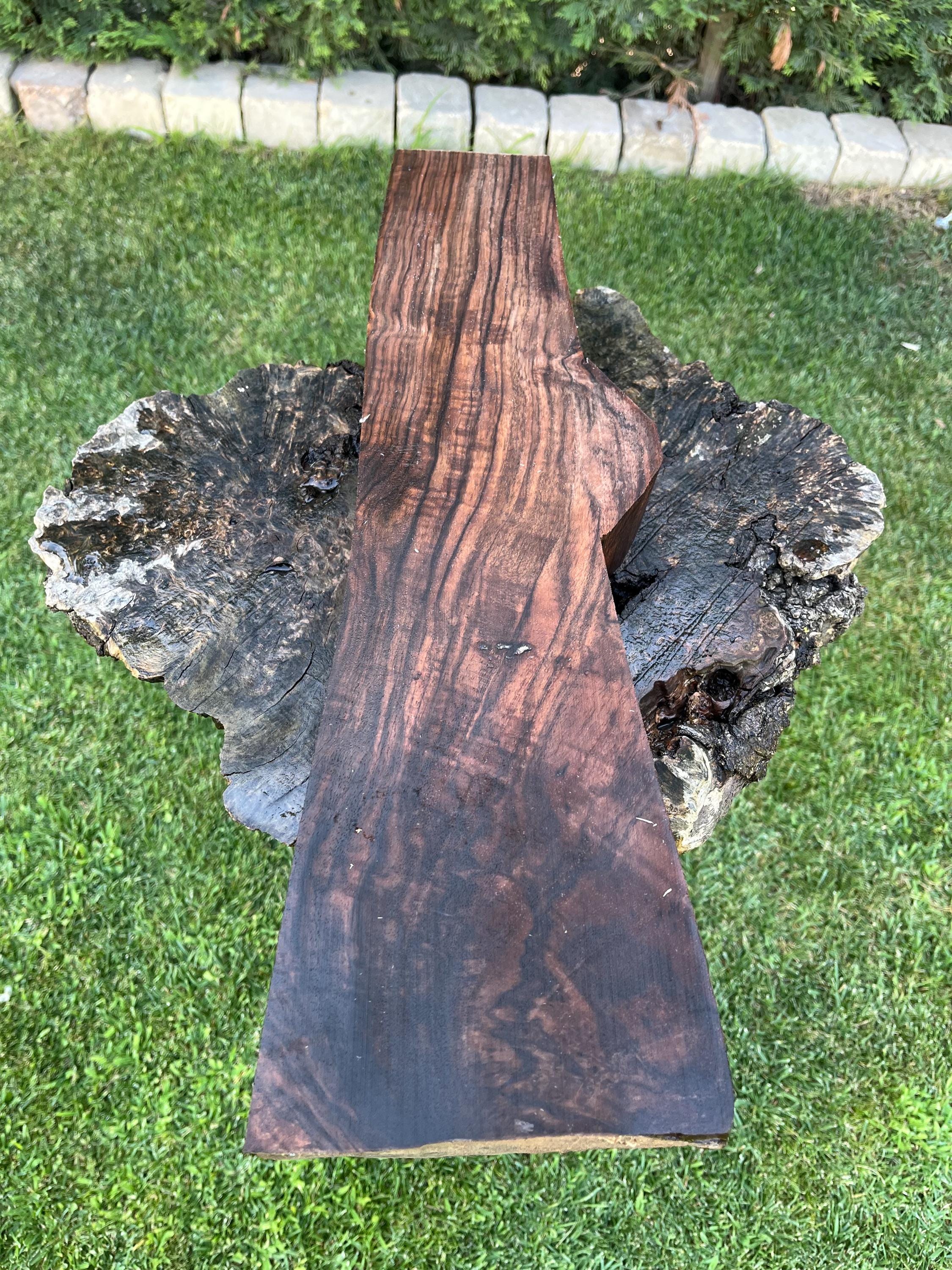 Wild Turkey 木製メモボード　非売品 Turkish Walnut Burl Blank, Wooden Gift, Christmas Gift - Etsy