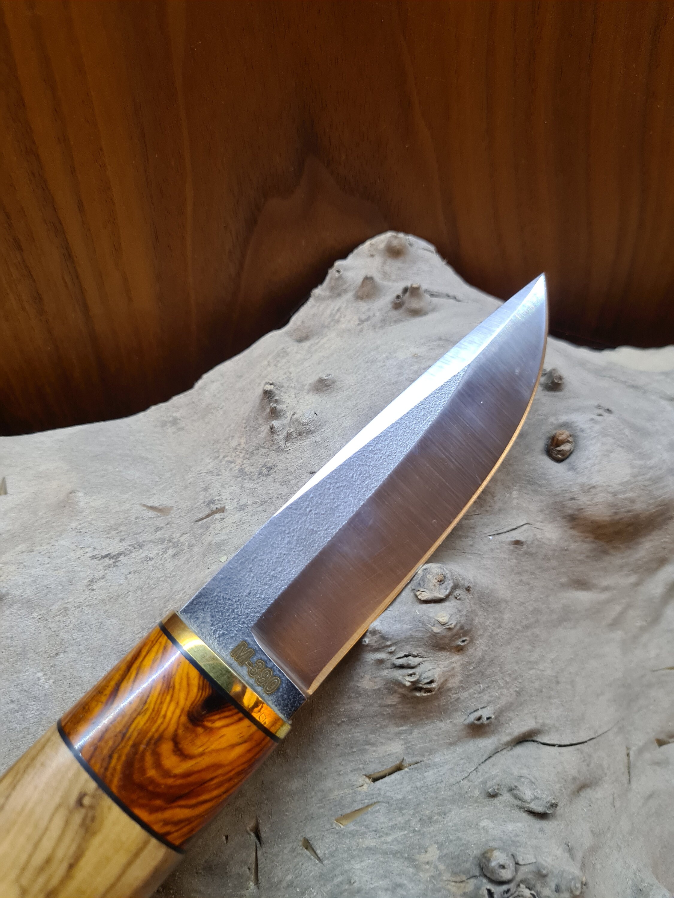 Handmade M390 Hunting Knife Oz114 Etsy